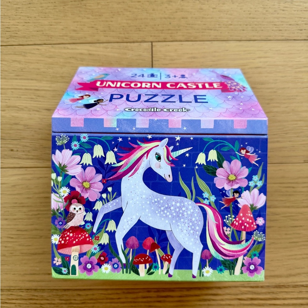 Crocodile Creek Enchanted Unicorn Puzzle - Multicolor